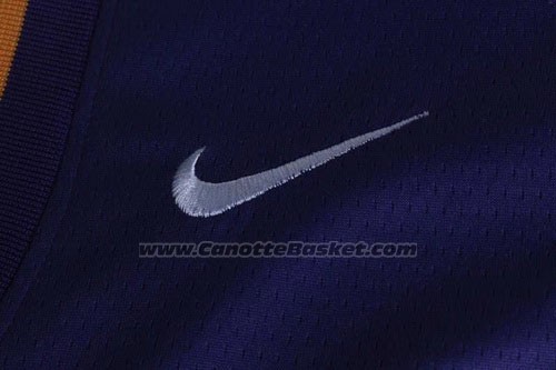 Maglia Los Angeles Lakers Lebron James #23 Statement 2017-18 Viola